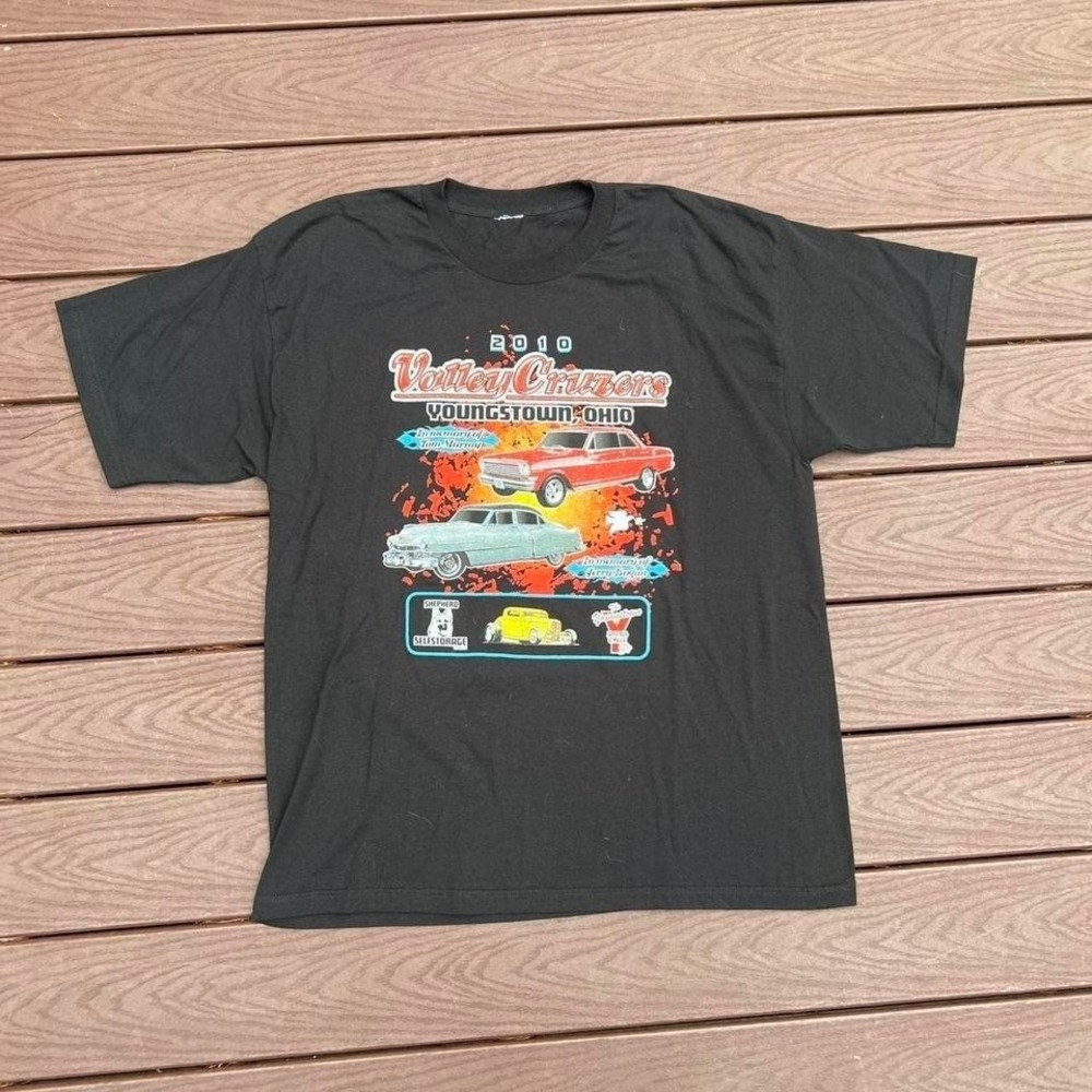 2010 Valley Cruisers Car Meet Vintage tee